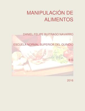 Manipulación De Alimentos