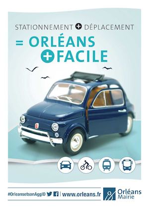 Stationnement + Déplacement = Orléans facile