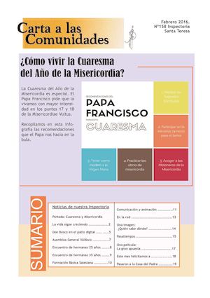 Nº 158 Carta Comunidades Febrero 2016