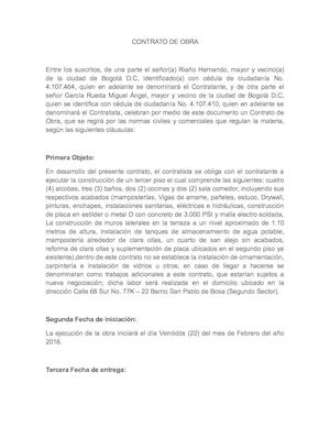 Contrato De Obra 3 Piso Miguel Angel Garcia