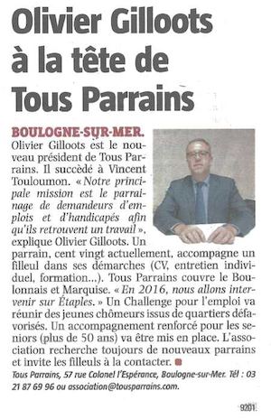 Nouveau Président Olivier Gilloots - VDN 9/12/25