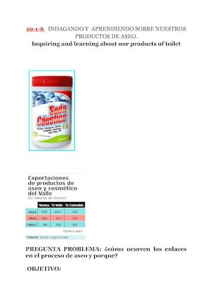 10 1 6 Indagandoyaprendiendosobrenuestrosproductosdeaseo (1) Quimica Enlaces
