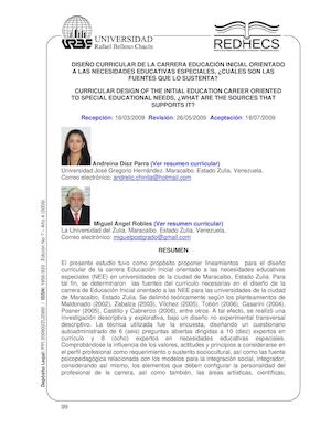 Dialnet Diseno Curricular De La Carrera Educacion Inicial Orienta 3063109