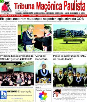 Tribuna Maçônica - Julho de 2009