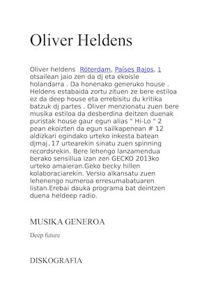 Oliver Heldens Asier Viñan 6d