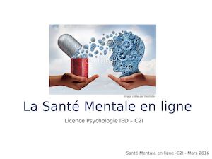 Santé mentale en ligne