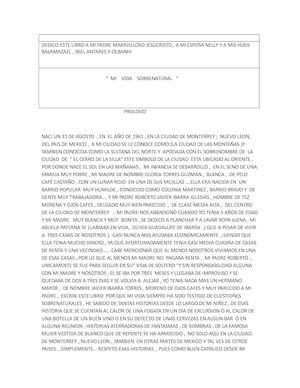 Mi Vida Sobrenatural