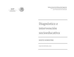 Diagnostico E Intervencion Socioeducativa Lepri