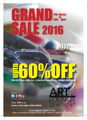 Art Lounge Grand Sale Catalogue 2016