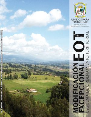 Modificación Excepcional EOT Municipio de Combita