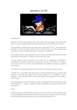 Aprende A Ser Dj "BASICO"