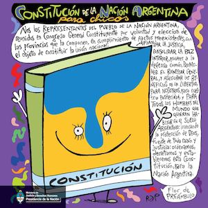 Constitución Nacional Argentina Infantil