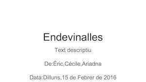 Endevinalles