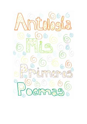 Mis Primeros Poemas