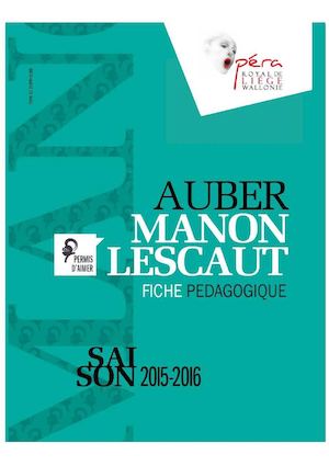 Manon Lescaut d'Auber - Fiche pédagogique