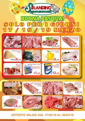 Blandino supermercati volantino