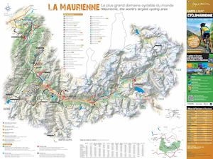 Normalie Carte Maurienne Cyclotourisme La Norma