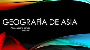 Geografía De Asia