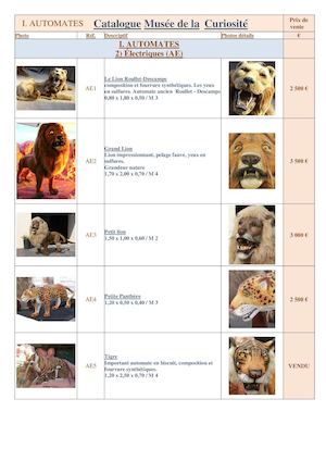 Catalogue Automates