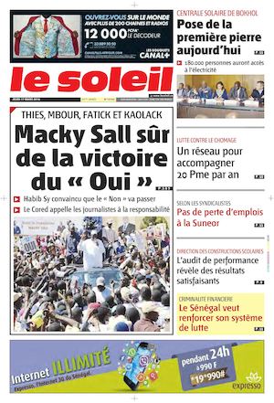 Edition Du 17 Mars 2016