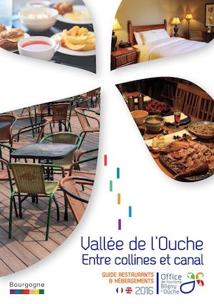 Brochure Hébergement-Restaurant, Vallée d'Ouche - Entre collines et canal