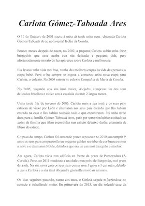 Carlota Gomez- Taboada Ares