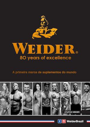 Weider  - 80 years of excellence - Curta e Siga WeiderBrazil