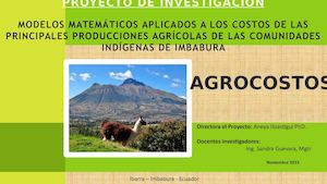 Proyecto De Investigación Agrocostos