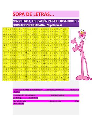 Sopa De Letras