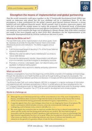 Strengthen The Means Of Implementation And Global Partnership