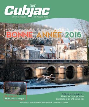 Bulletin municipal 2016 de Cubjac