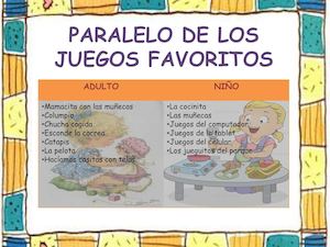 Paralelo De Los Juegos Favoritos