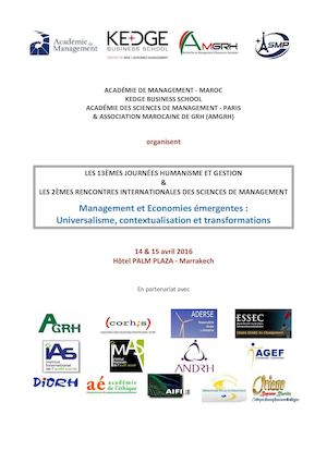 Programme  Rism 2 Marrakech 2016