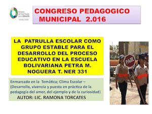 Ponencia Patrulla Escolar
