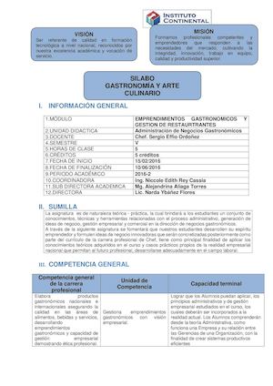GAST 5TO GESTIÓN DE NEGOCIOS GASTRONÓMICOS (GESTIÓN DE RESTAURANTES Y AFINES).