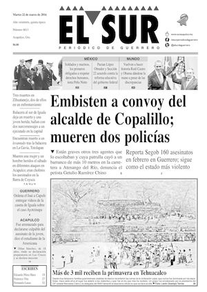 El Sur Martes 22032016