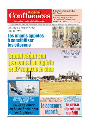 Algerie Confluences 22 Mars 2016
