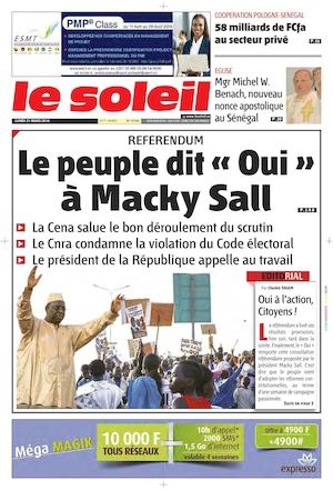 Edition Du 21 Mars 2016