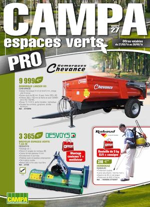 Campa Espaces Verts Pro N°27