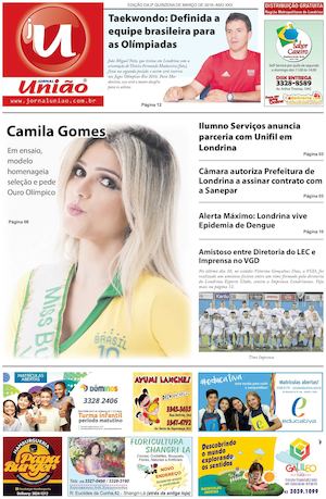Jornal União - Edição da 2ª Quinzena de Março de 2016