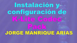K Lite Codec Pack1