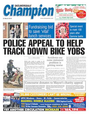 Skelmersdale Champion Week 12 2016