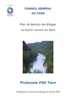 Plan de Gestion des Etiages bassin versant du Tarn 2009