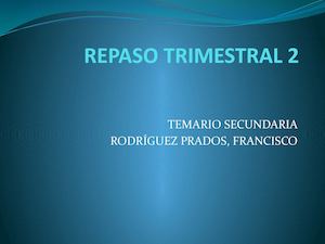 Repaso Trimestral 2