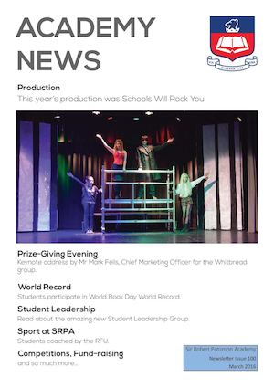 Srpa Newsletter Issue 100 March 2016