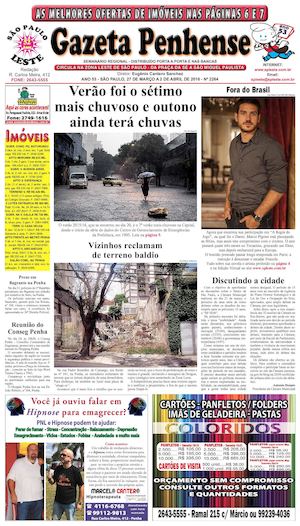 Gazeta Penhense - edição 2264 - 27.03 a 2.04.16