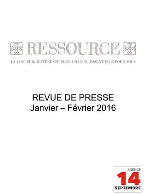 Janvier – Février 2016