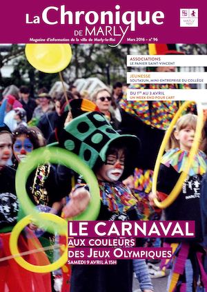 n°96 Mars 2016 La Chronique de Marly