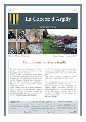 La Gazette N°55 - 2015