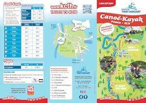 Location canoë, kayak, stand up paddle et pédalo